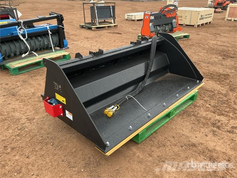 Raytree RMRB72 72 in Power Rake Skid Steer Power R Kašike / Korpe