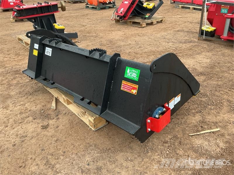 Raytree RMRB72 72 in Power Rake Skid Steer Bucket Kašike / Korpe