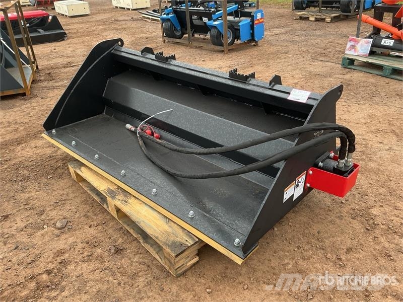 Raytree RMRB72 72 in Power Rake Skid Steer Bucket Kašike / Korpe