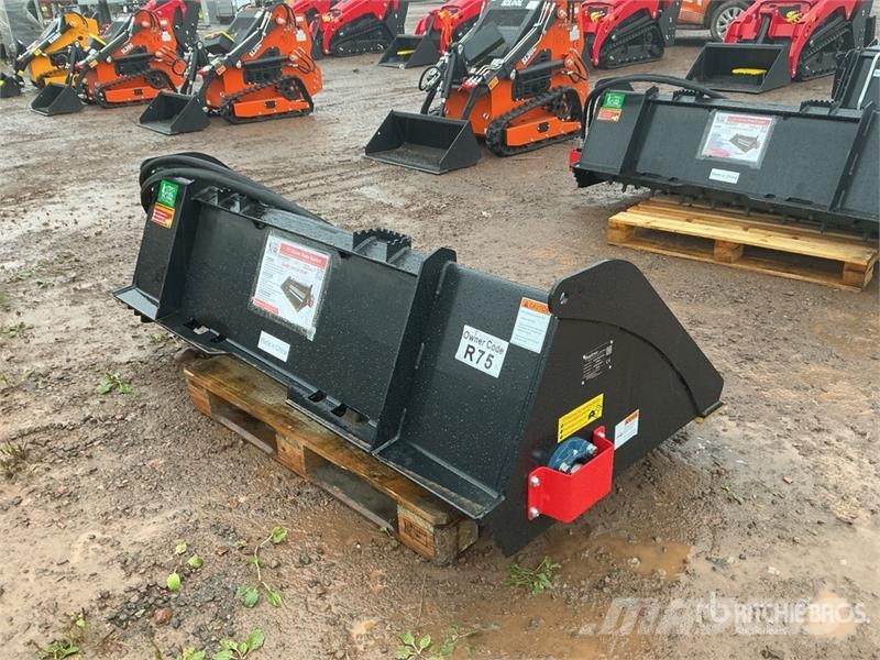 Raytree RMRB72 72 in Power Rake Skid Steer Bucket Kašike / Korpe
