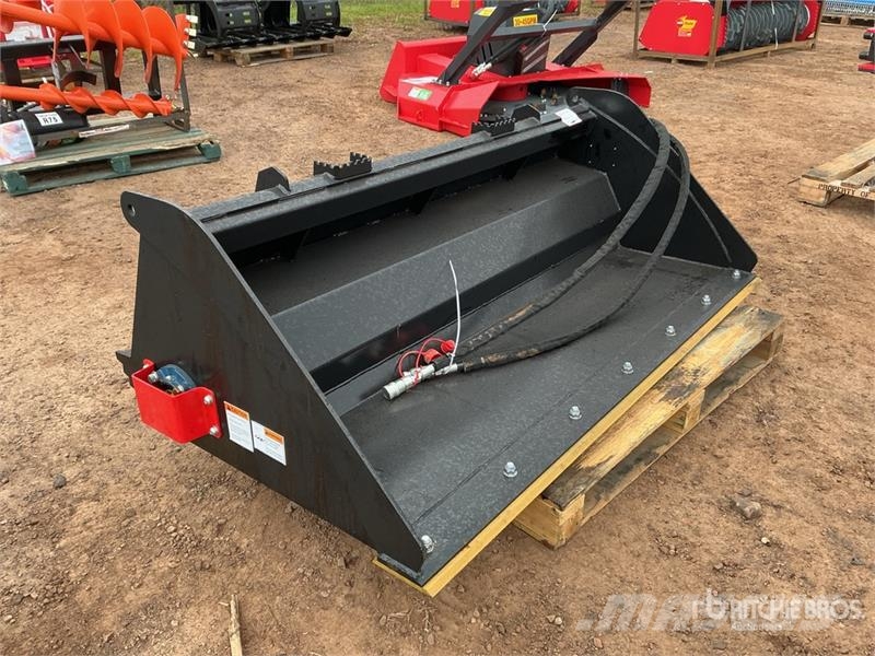 Raytree RMRB72 72 in Power Rake Skid Steer Bucket Kašike / Korpe