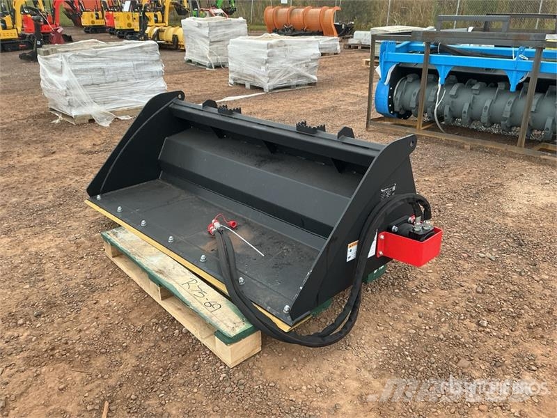 Raytree RMRB72 72 in Power Rake Skid Steer Bucket Kašike / Korpe