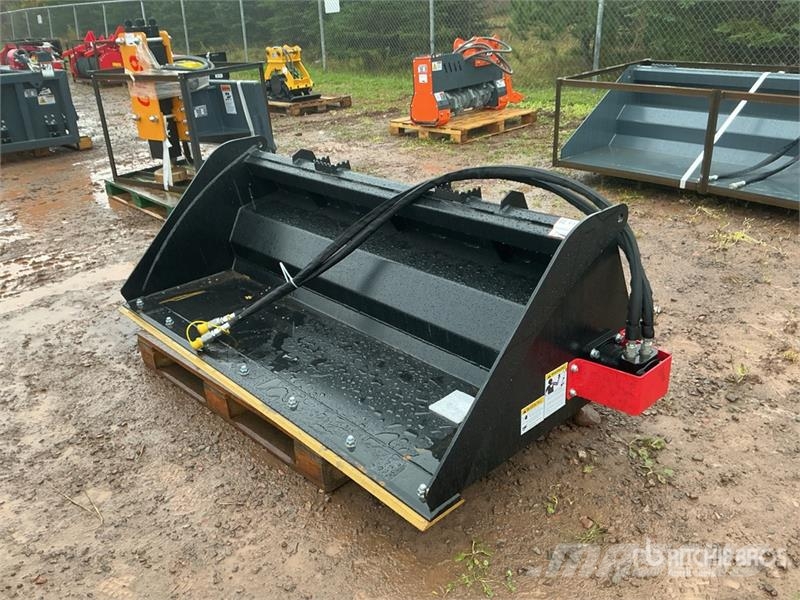 Raytree RMRB72 72 in Power Rake Skid Steer Bucket Kašike / Korpe