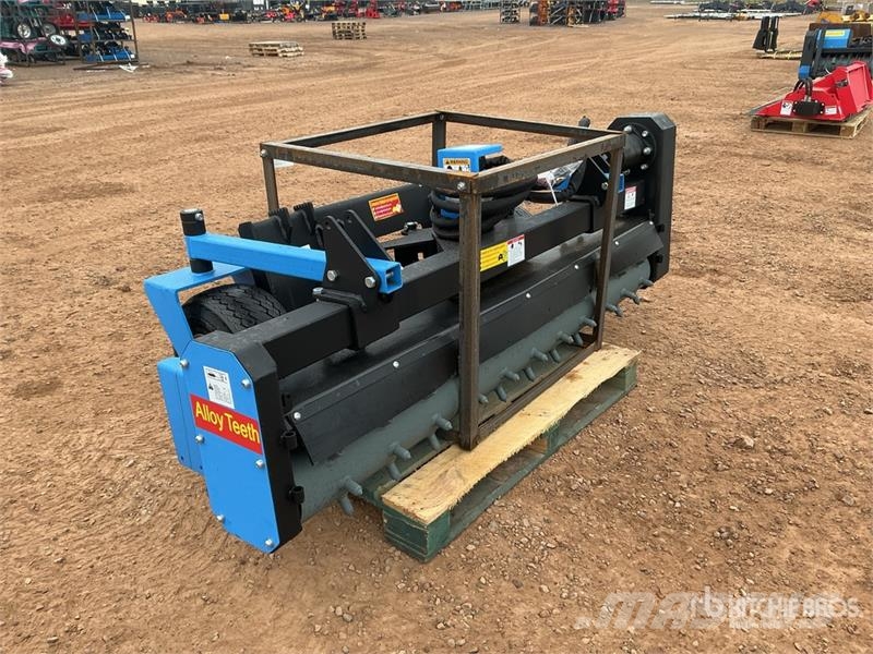 Raytree RMSC78 78 in Skid Steer Power Rake (Unused Rakes and tedders
