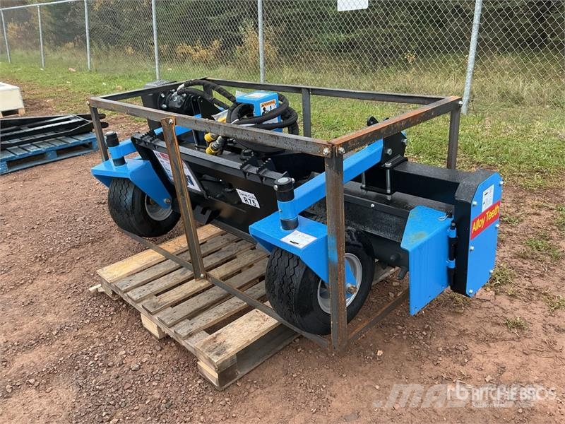Raytree RMSC78 78 in Skid Steer Power Rake (Unused Rakes and tedders