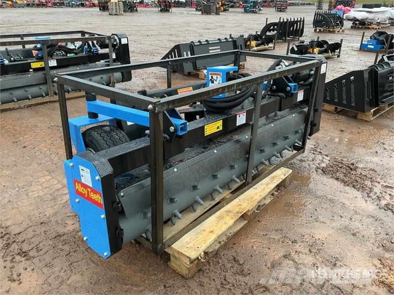  Raytree RMSC78 78 in Skid Steer Power Rake (Unused Rastrillos y henificadores