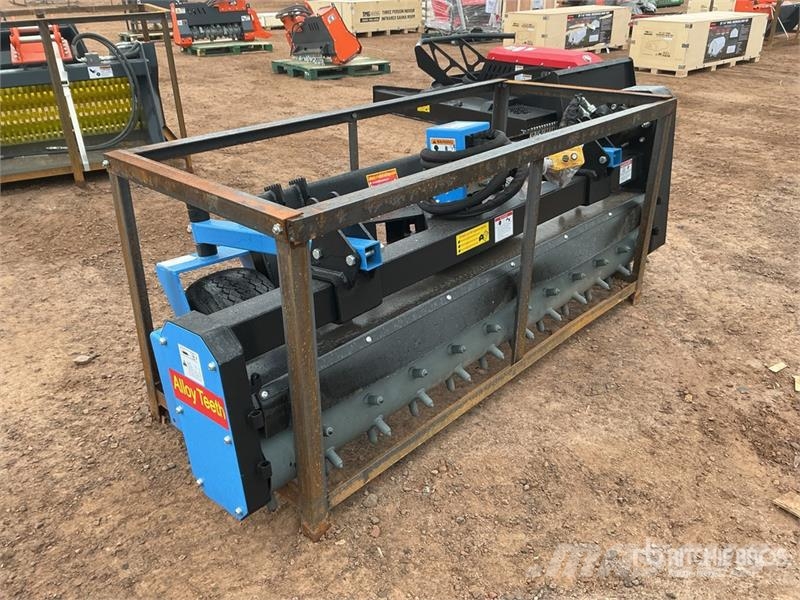 Raytree RMSC78 78 in Skid Steer Power Rake (Unused Rakes and tedders