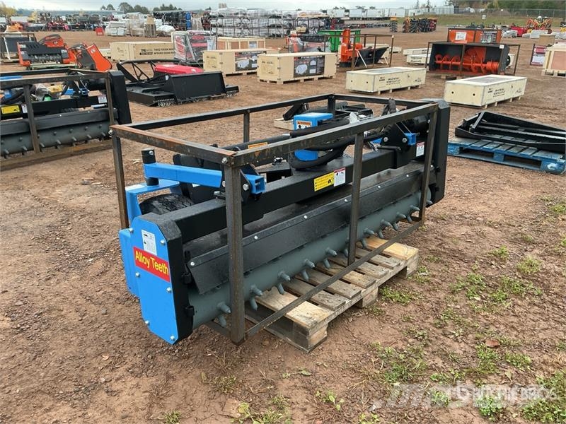 Raytree RMSC78 78 in Skid Steer Power Rake (Unused Rakes and tedders