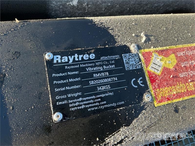 Raytree RMVB78 70 in Skid Steer Screening Bucket ( Rotátoros törőkanalak