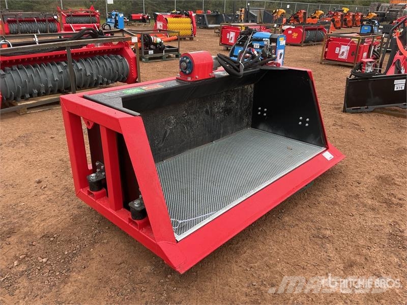  Raytree RMVB78 70 in Skid Steer Screening Bucket ( Rotátoros törőkanalak