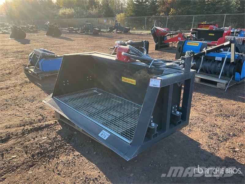 Raytree RMVB78 70 in Skid Steer Screening Bucket ( Rotátoros törőkanalak