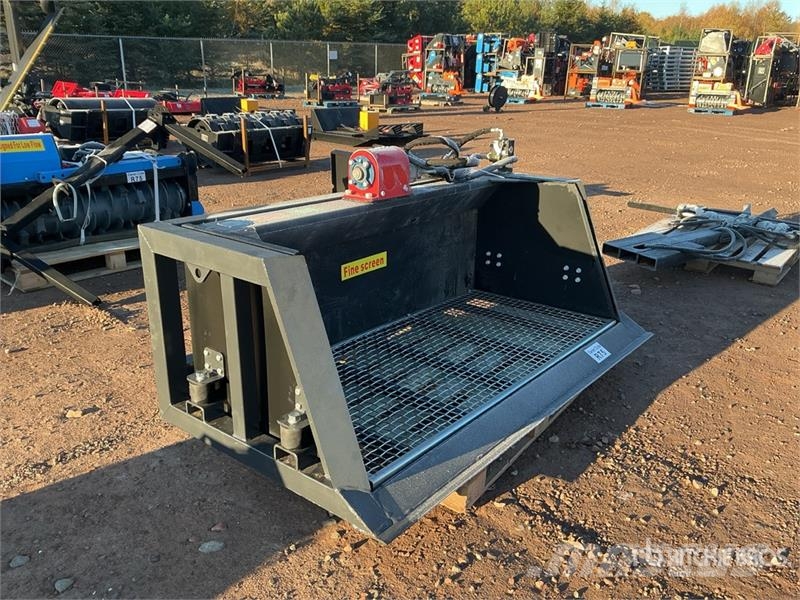 Raytree RMVB78 70 in Skid Steer Screening Bucket ( Rotátoros törőkanalak