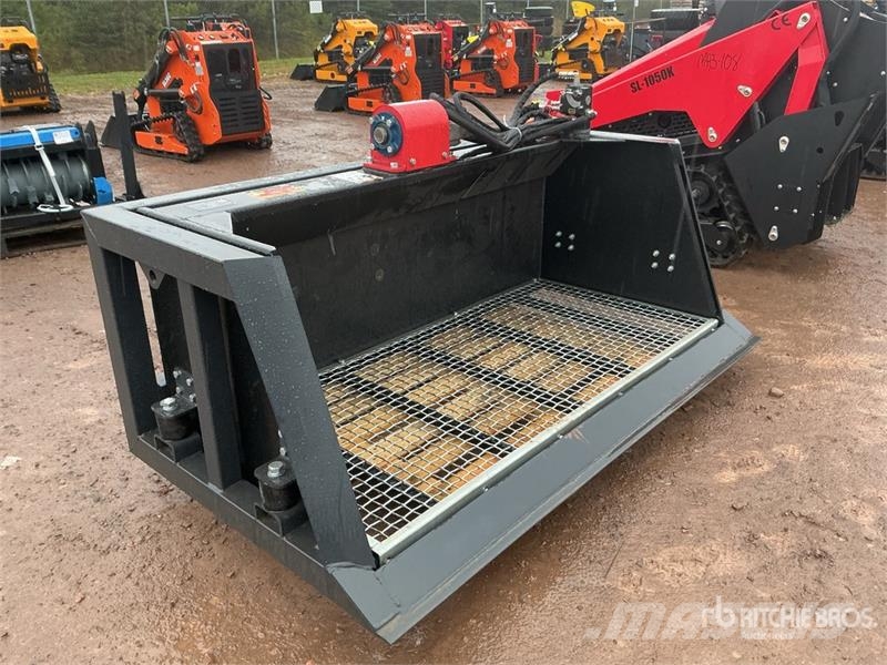  Raytree RMVB78F 70 in Skid Steer Screening Bucket  Rotátoros törőkanalak
