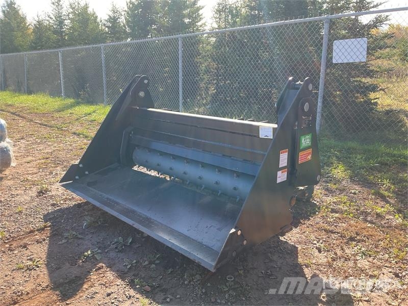  Raytree RPRB72 72 in 6-in-1 Power Rake Bucket (Unu مكونات أخرى