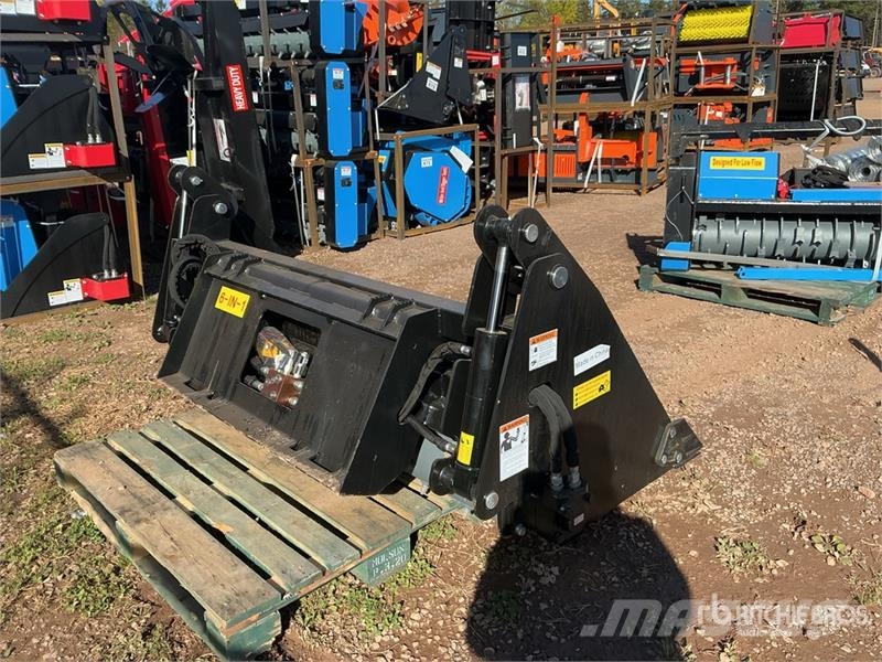  Raytree RPRB72 72 in 6-in-1 Power Rake Bucket (Unu مكونات أخرى