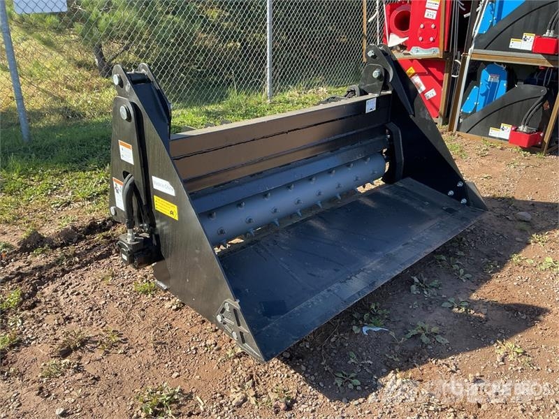  Raytree RPRB72 72 in 6-in-1 Power Rake Bucket (Unu مكونات أخرى