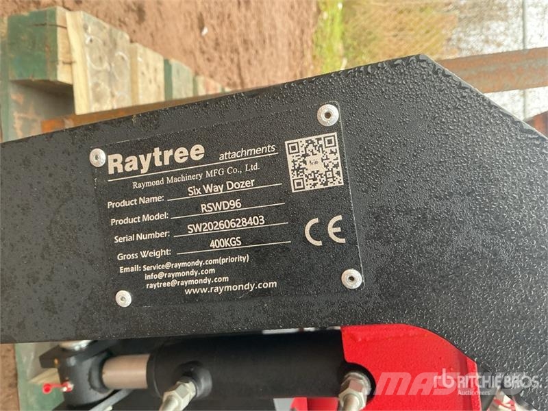 Raytree RSWD96 94 in PAT Skid Steer Dozer (Unused) Бульдозерные отвалы