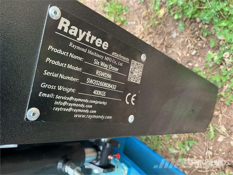 Raytree RSWD96 94 in PAT Skid Steer Dozer (Unused) Lâminas
