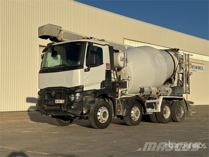 Renault C430 8x4 Camion Toupie Mixer Truck شاحنات خرسانة