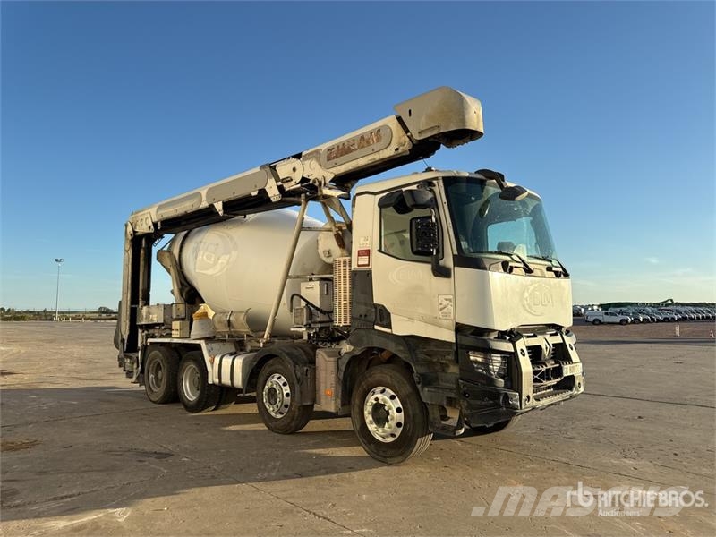 Renault C430 8x4 Camion Toupie Mixer Truck شاحنات خرسانة