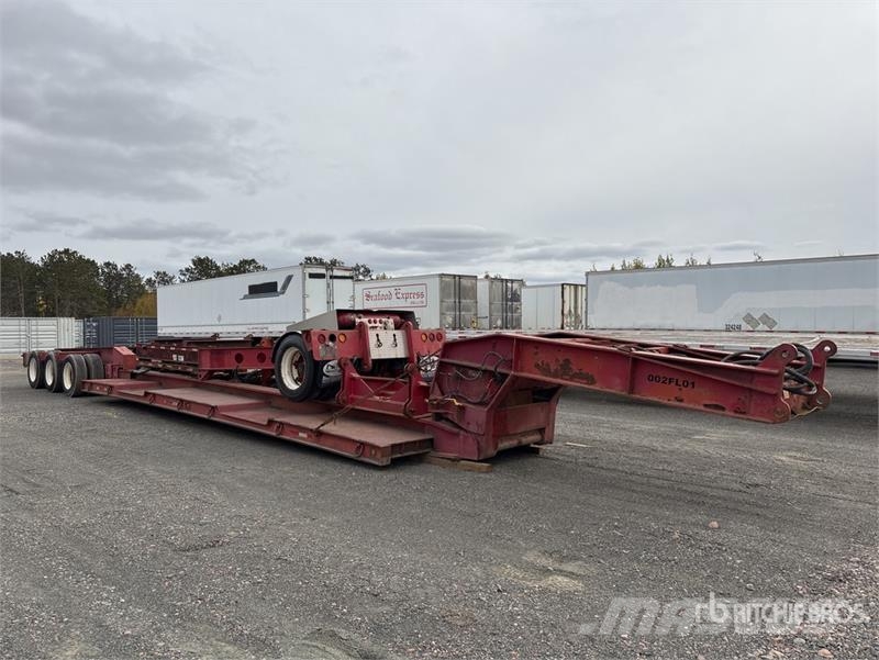 Rogers Tri/A Removable Gooseneck Lowboy Trailer Tieflader