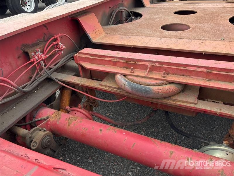 Rogers Tri/A Removable Gooseneck Lowboy Trailer Tieflader