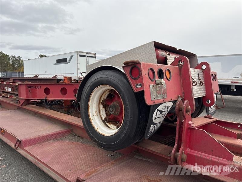 Rogers Tri/A Removable Gooseneck Lowboy Trailer Tieflader
