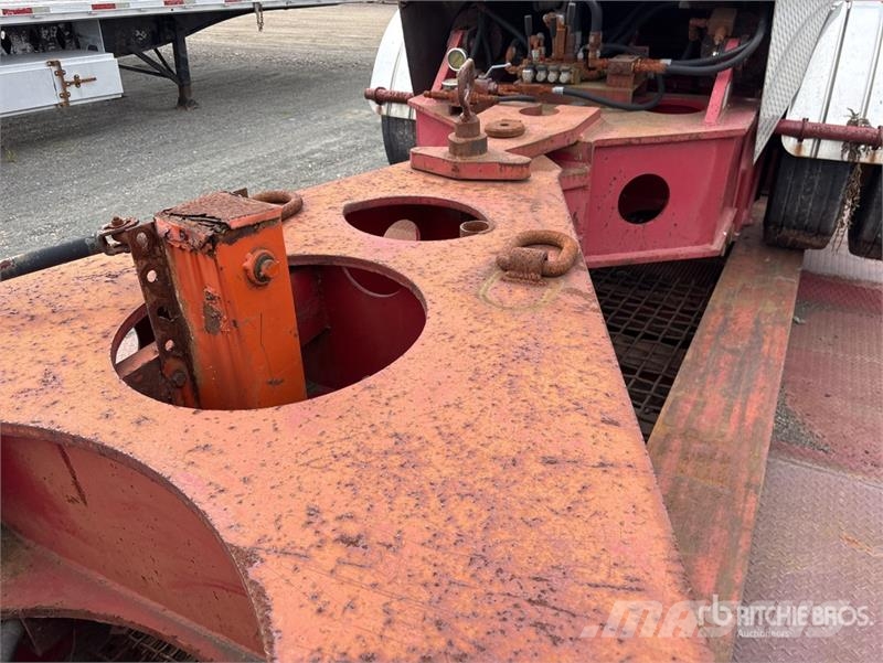 Rogers Tri/A Removable Gooseneck Lowboy Trailer Tieflader