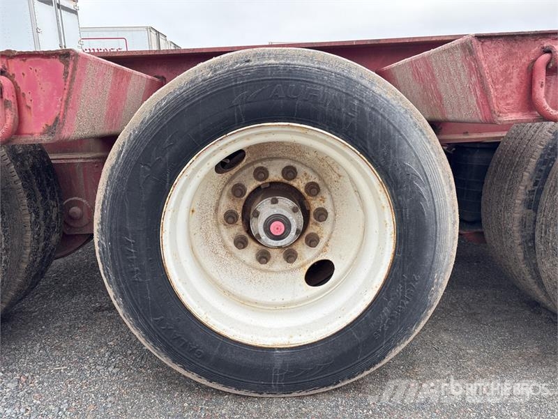 Rogers Tri/A Removable Gooseneck Lowboy Trailer Tieflader