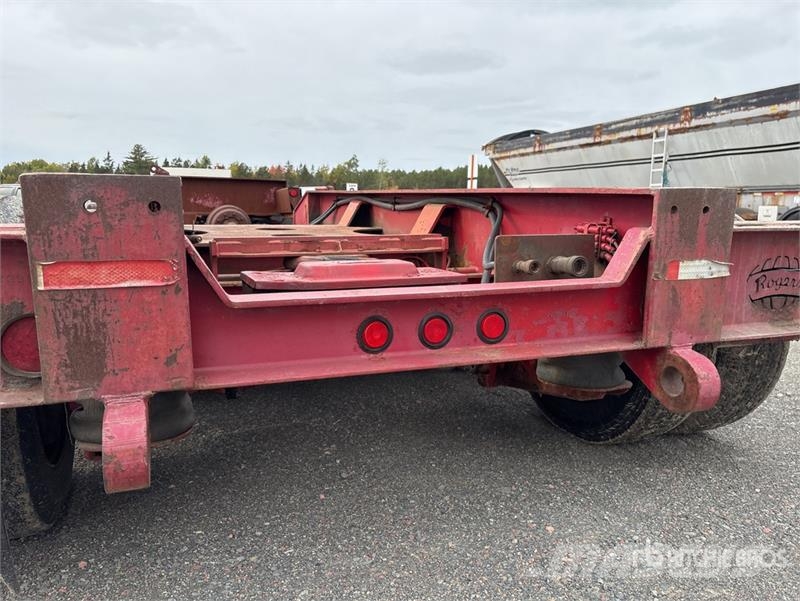 Rogers Tri/A Removable Gooseneck Lowboy Trailer Tieflader