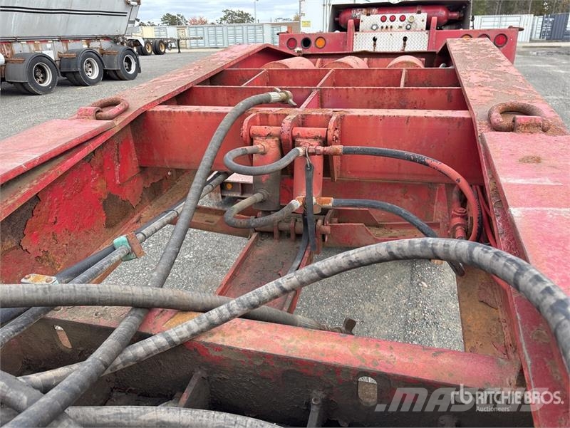 Rogers Tri/A Removable Gooseneck Lowboy Trailer Tieflader