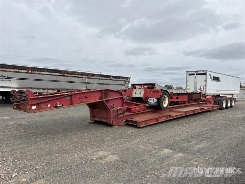 Rogers Tri/A Removable Gooseneck Lowboy Trailer Tieflader