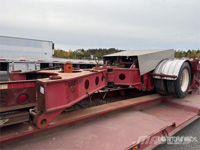 Rogers Tri/A Removable Gooseneck Lowboy Trailer Tieflader