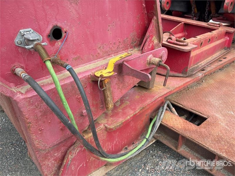 Rogers Tri/A Removable Gooseneck Lowboy Trailer Tieflader