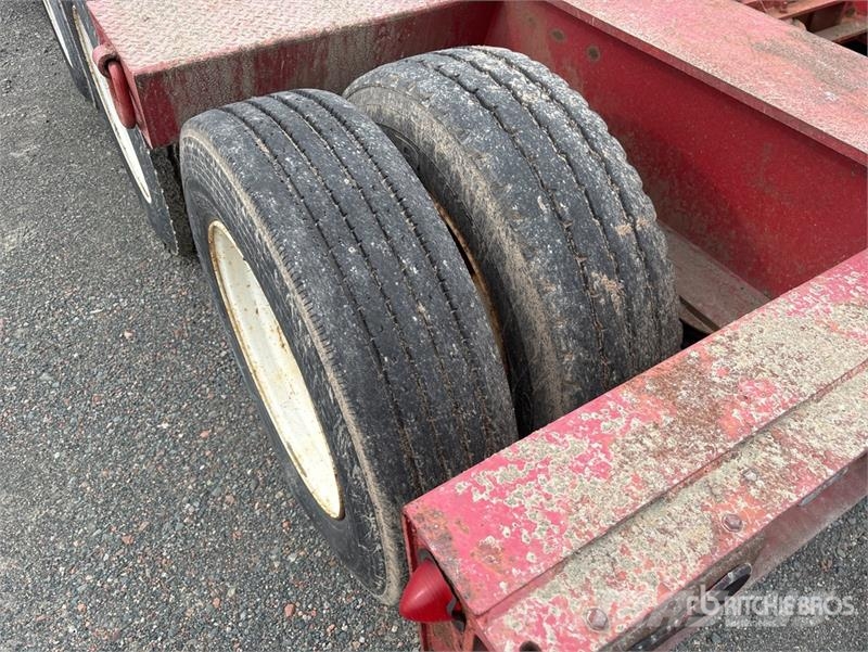 Rogers Tri/A Removable Gooseneck Lowboy Trailer Tieflader