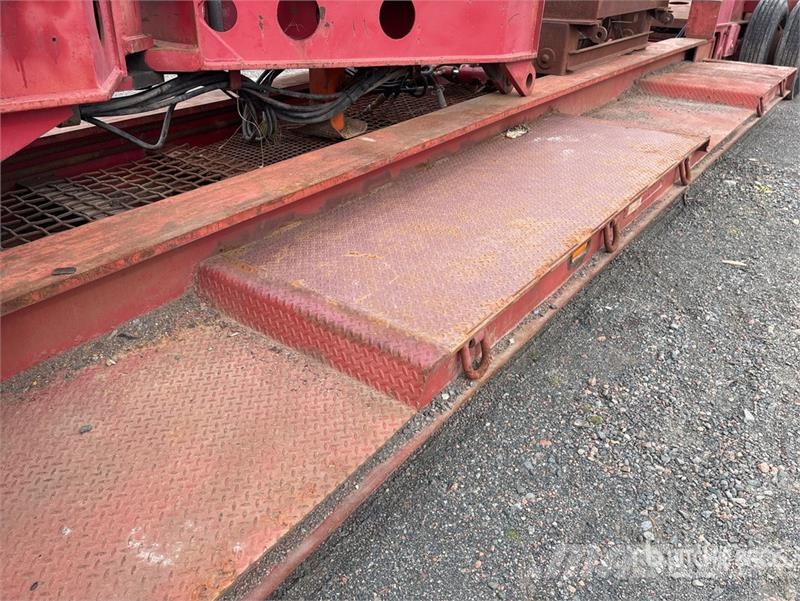Rogers Tri/A Removable Gooseneck Lowboy Trailer Tieflader
