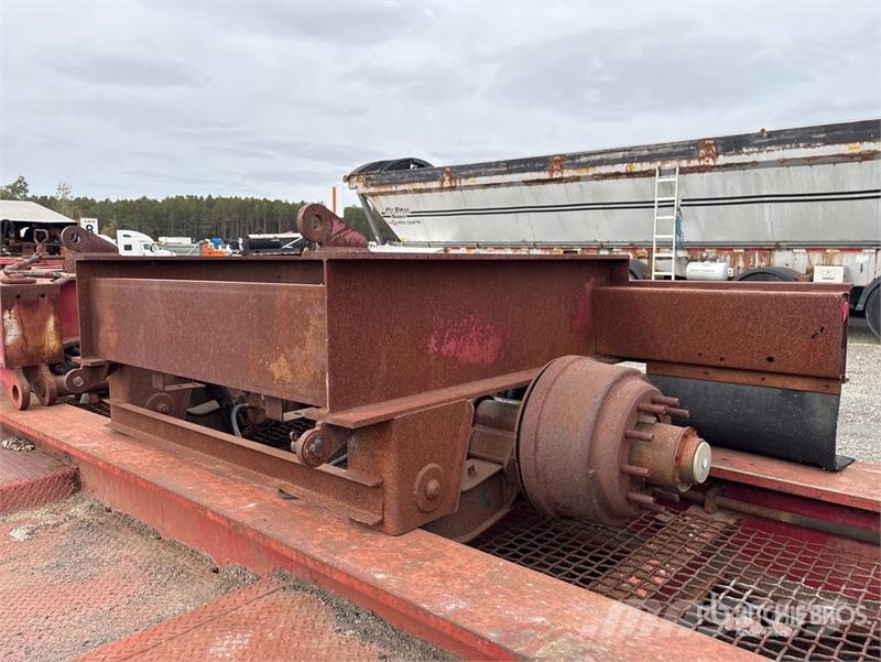 Rogers Tri/A Removable Gooseneck Lowboy Trailer Tieflader