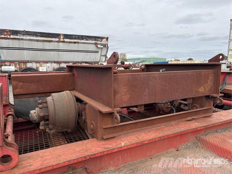 Rogers Tri/A Removable Gooseneck Lowboy Trailer Tieflader