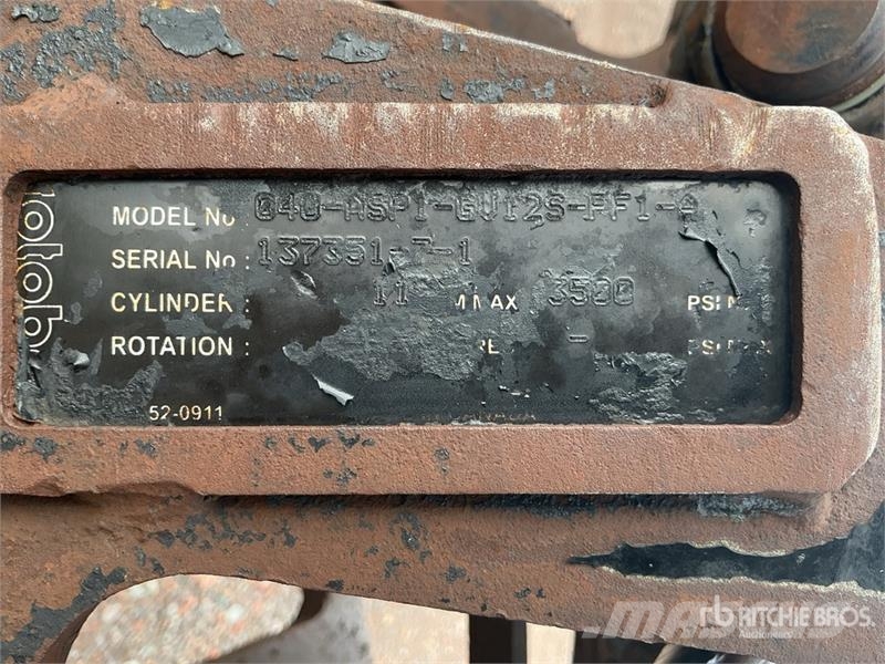 Rotobec 54 in Log Grapple 원목집게