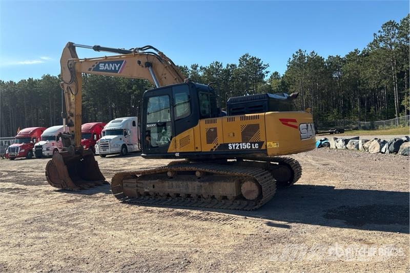 Sany SY215C LC Tracked Excavator Pásové rýpadlá