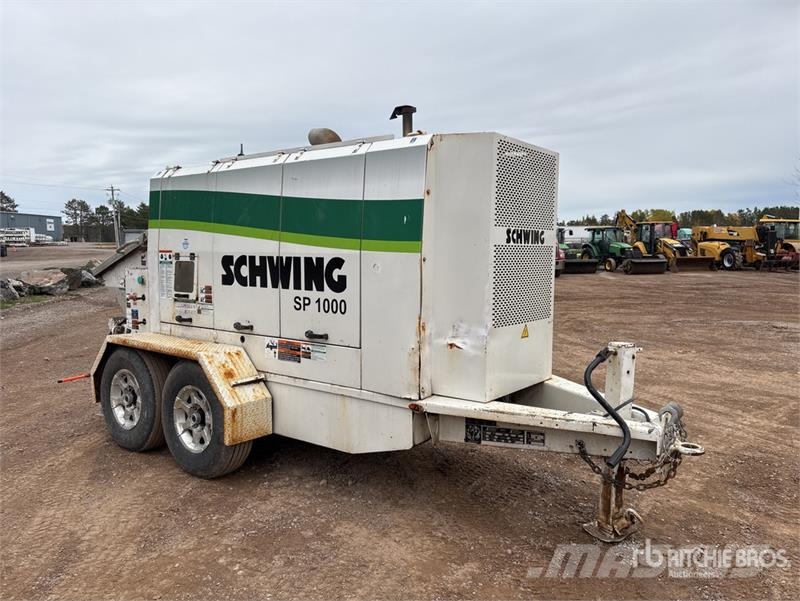 Schwing SP1000 Concrete Pump 混凝土泵浦