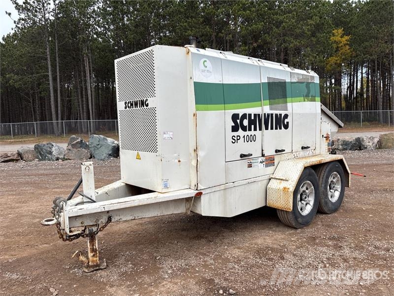 Schwing SP1000 Concrete Pump Betonipumppuautot