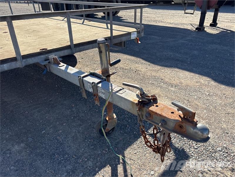 Scott SAT2200 10 ft S/A Utility Trailer Övriga släp