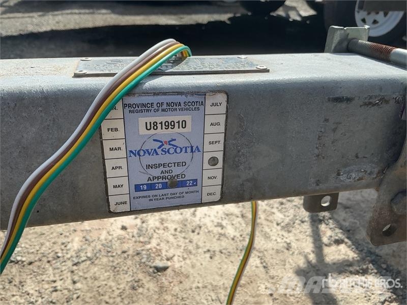 Scott SAT2200 10 ft S/A Utility Trailer Citas piekabes