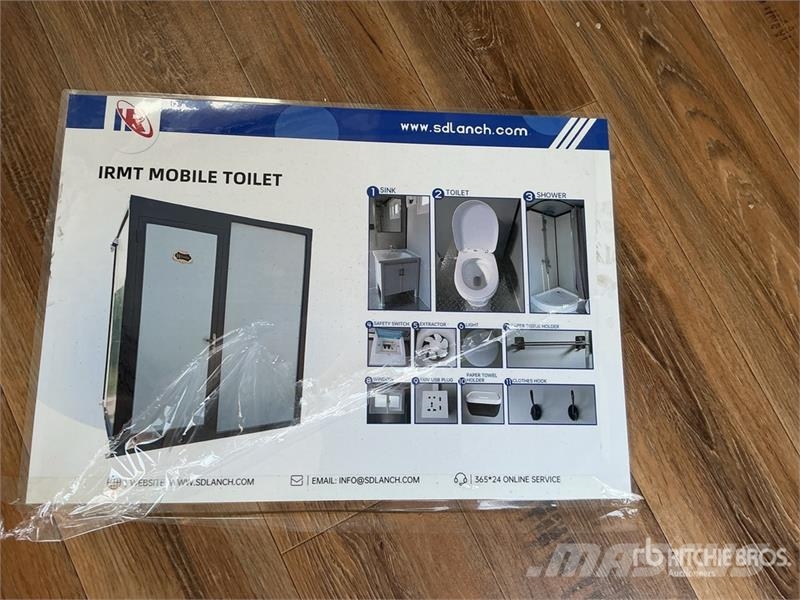SDLMT 6 ft 3 in x 6 ft 11 in 1 Person Portable Toi Drugi deli