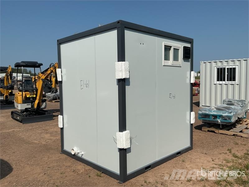 SDLMT 6 ft 3 in x 6 ft 11 in 1 Person Portable Toi Drugi deli