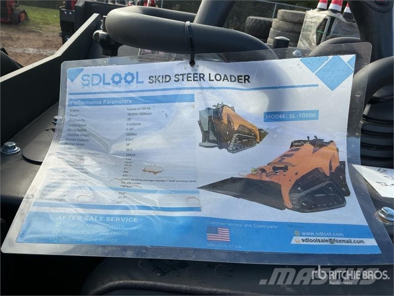 SDLOOL SL-1050K Mini Compact Track Loader (Unused) Minilæsser - skridstyret