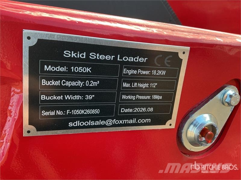 SDLOOL SL-1050K Mini Compact Track Loader (Unused) Minilæsser - skridstyret