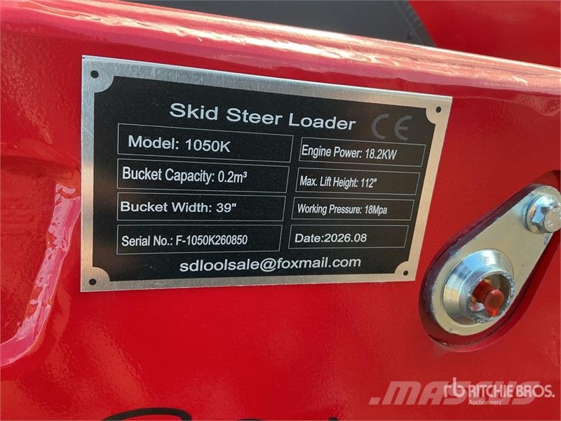 SDLOOL SL-1050K Mini Compact Track Loader (Unused) Minilæsser - skridstyret