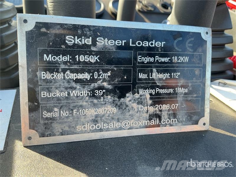 SDLOOL SL-1050K Mini Compact Track Loader (Unused) Minilæsser - skridstyret